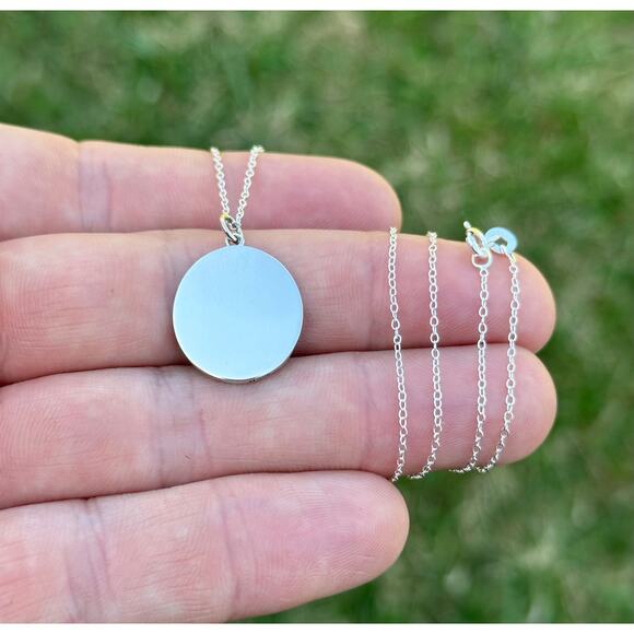 Sterling Silver Pond with Cattails and Dragonfly Necklace - Picture 2 of 3